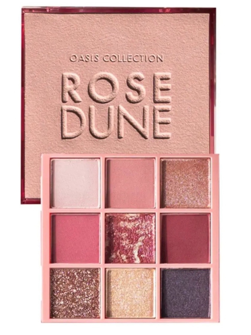 Farmasi Rose Dune Eyeshadow Palette – Pink, Rose, Gold, Bronze, Plum